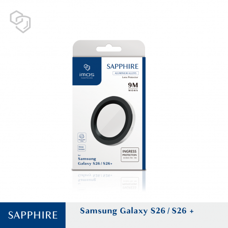 กระจกกันรอย เลนส์กล้อง IMOS Sapphire Lens Protector สำหรับ Galaxy S26 / S25 / S24 / S23 / S22 / Ultra / Plus